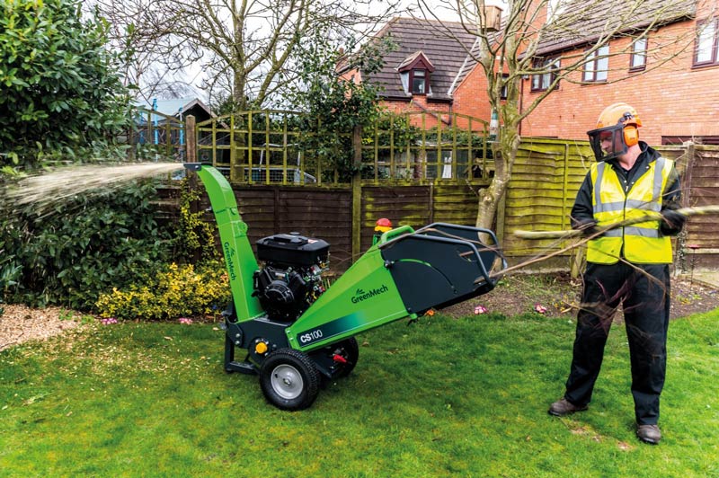 Greentech CS100 chipper