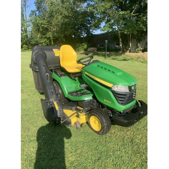 Used John Deere X590 Compact Mower Powercut.co.uk