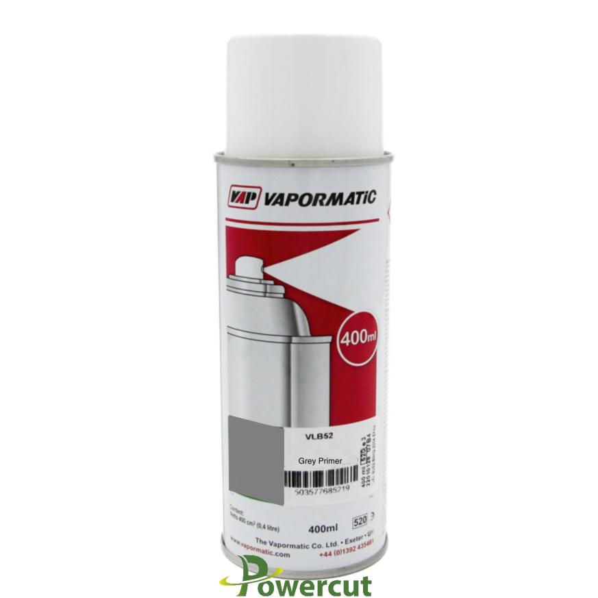 Vapormatic Grey Primer Spray Paint Aerosol 400ml VLB5273 Sold by Powercut.co.uk