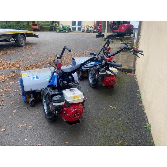 Used BCS630 2-Wheel Tractor with 100cm power brush attachment.