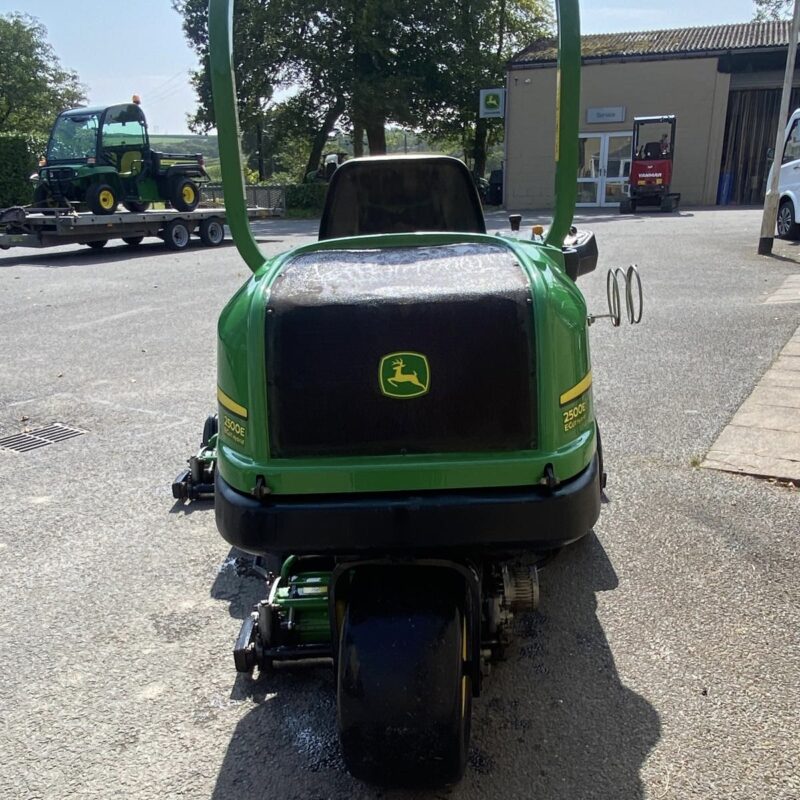 Used John Deere 2500E-Hybrid Diesel Electric Greens Mower.