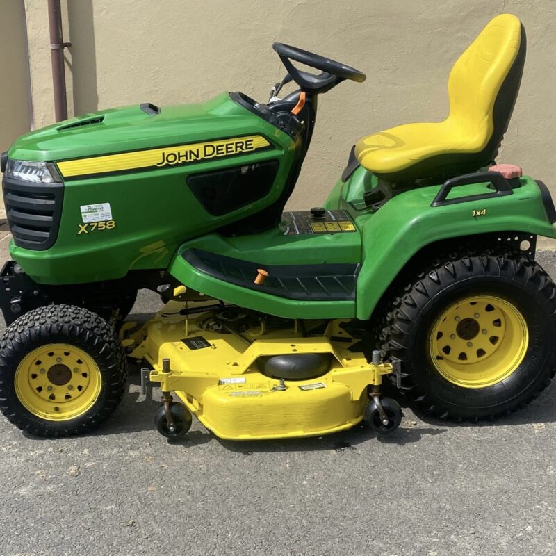 Used John Deere X758 All Wheel Drive Garden Tractor