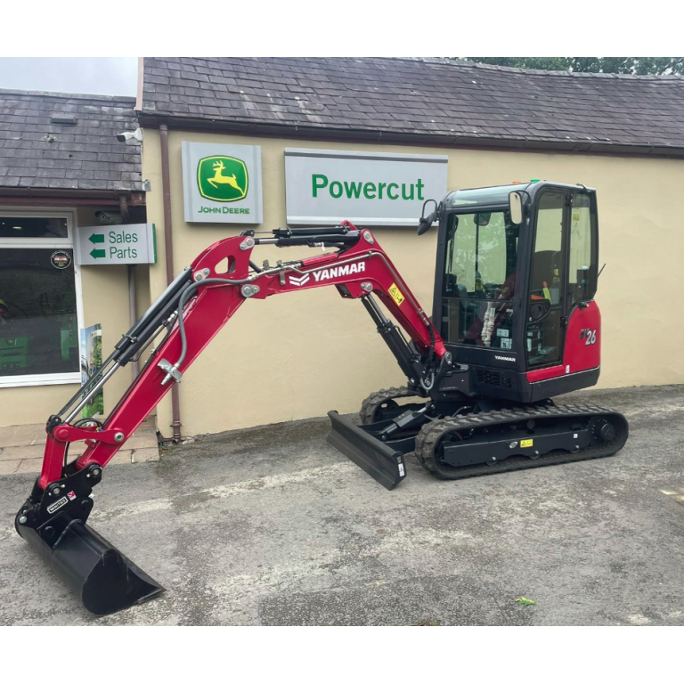 Yanmar Diggers and other Construction Equipment at Powercut