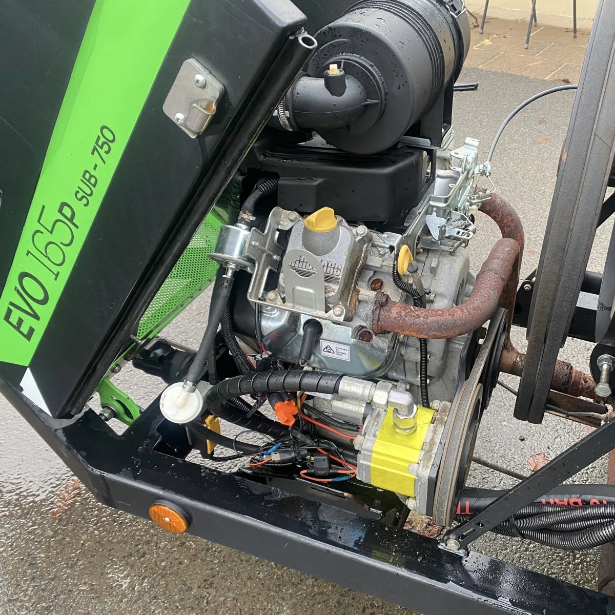 Used GreenMech EVO165P Chipper