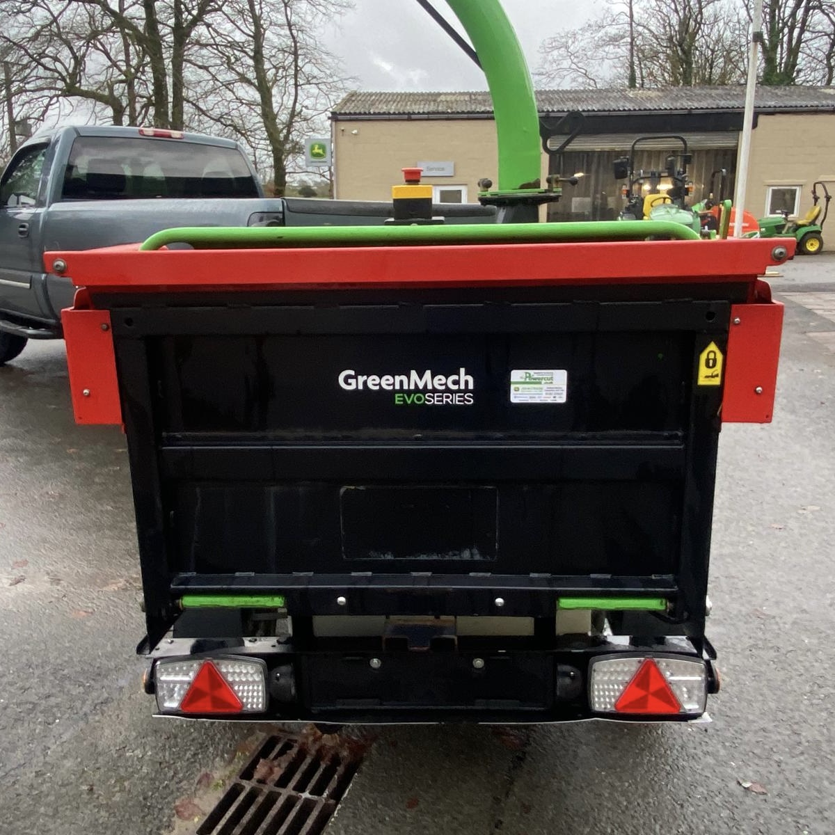 Used GreenMech EVO165P Chipper